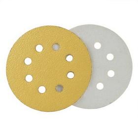 Superior Pads & Abrasives SD585P 60 Grit 5 Inch Diameter 8-Holes PSA Sanding Paper - 25/Pack (Ceramic Aluminum Oxide)