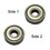 Superior Electric SE 608ZZ Replacement Ball Bearing - 2 x Shield, ID 8 mm x OD 22 mmx W 7 mm, Dewalt 330003-60, Porter Cable 843002, Metabo 143115180, Milwaukee 02-04-0820 (2pcs/pk)