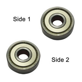 Superior Electric SE 609ZZ Replacement Ball Bearing - 2 x Shield, ID 9 mm x OD 24 mmx W 7 mm Dewalt / Porter Cable N127530 (2pcs/pk)