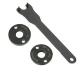 Superior Electric SEW710 Grinder Wrench, Flange and Lock Nut Kit -All Bosch 4-1/2 Inch, 5 Inch Grinders & Milwaukee OE P/N 6140-6, 6141, 6145, 6160-20