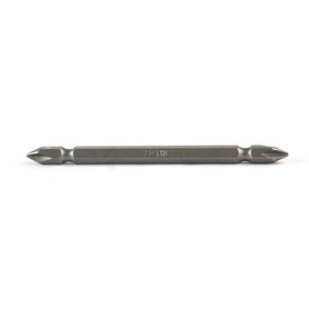 Superior Steel SP401D 1# Phillips Double End Screwdriver Bits - 4 Inch Long