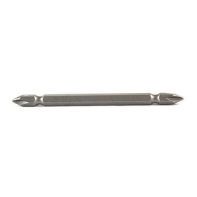 Superior Steel SP402D 2# Phillips Double End Screwdriver Bits - 4 Inch Long