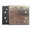 Superior Pads & Abrasives SPD16 1/4 Sheet, 8 Hole Stick on Square Sanding Pad