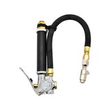 Interstate Pneumatics TF5142W Heavy-Duty Tire Inflator TF5000 With T42 Lock-On Chuck - 12 Inch Steel Braided Rhino Rubber Hose