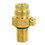 Interstate Pneumatics WRCO2-PV Pin Valve for Co2 Paintball Tanks - Brass