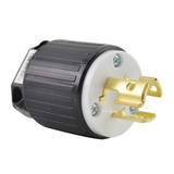 Superior Electric YGA027 Twist Lock Electrical Plug, 3P 15A 250V - NEMA L6-15P