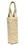 Liberty Bags 1725-88 Tuscany Single Bottle Wine Tote - Natural Coated