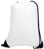 Custom Liberty Bags 8886 Value Drawstring Backpack, 14 