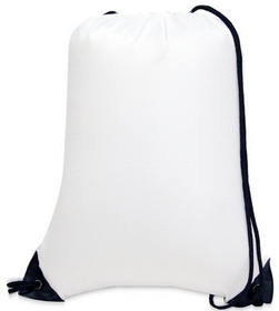 Custom Liberty Bags 8886 Value Drawstring Backpack, 14 " x 18"