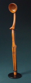 Parastone AFR02 Zulu African Ceremonial Spoon with Stand