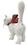 Parastone DUB72 Cat La Minette White So Cute with Red Bow and Tail Up Figurine by Dubout