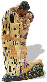 Parastone KL21 The Kiss Man and Woman Hugging Statue by Gustav Klimt