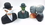 Parastone MAG04 Magritte Man with Hat and Dove l'homme au chapeau melon Statue