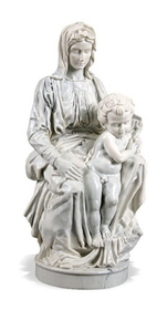 Parastone MIC03 Madonna of Bruges with Baby Jesus by Michelangelo