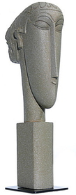 Parastone MO06 Abstract Head Statue (1911 - 1912) by Modigliani