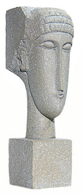 Parastone MO07 Modigliani Cubic Head Statue