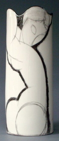 Parastone SDA09 Cariatid Modern Art Vase by Modigliani