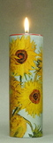 Parastone TC01GO Van Gogh Sunflowers Tealight Candleholder
