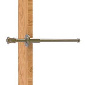 Allied Brass CL-23 Carolina Collection Retractable Pullout Garment Rod