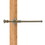 Allied Brass CL-23 Carolina Collection Retractable Pullout Garment Rod