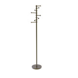 Allied Brass CS-1 Freestanding Coat Rack with Eight Pivoting Pegs