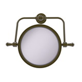 Allied Brass RDM-4 Retro Dot Collection Wall Mounted Swivel Make-Up Mirror 8 Inch Diameter