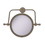 Allied Brass RWM-4 Retro Wave Collection Wall Mounted Swivel Make-Up Mirror 8 Inch Diameter