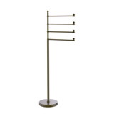 Allied Brass SB-84 Freestanding 4 Pivoting Swing Arm Towel Stand