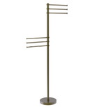 Allied Brass TS-50 Towel Stand with 6 Pivoting 12 Inch Arms