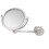 Allied Brass WM-5 8 Inch Wall Mounted Make-Up Mirror with Smooth Accents