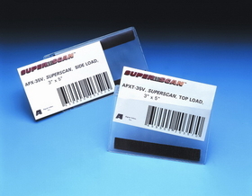 Label Holders, 3"x5", Clear, magnetic, APX35M