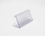 Wire Shelving (ANGLE) Label Holder, 6", Clear, WRS-1253, Price/pack