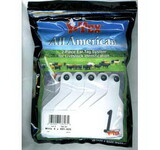 Ytex 7900001 All American 4 Star Two Piece Cow & Calf Ear Tags White Large #1-25