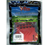 Ytex 7706001 All American 3 Star Two Piece Cow & Calf Ear Tags Red Medium #1-25