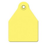 Agrilabs AT-CALF/GSM-Y Agritag® Blank Large Calf Tag - Yellow - 25/Bag