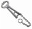 Agri-Pro 099651 Bull Lead With Chain - 13&#189;In - Each, Price/Each