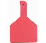 Datamars 700 2500-227 One-Piece Cow Ear Tags Blank Red 100 Count