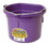 Miller P8FBPURPLE Flat Back Plastic Bucket - Purple - 8 Quart - Each, Price/Each