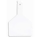 Datamars 700 2500-223 One-Piece Cow Ear Tags Blank White 100 Count