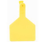 Datamars 700 2500-211 One-Piece Cow Ear Tags Blank Yellow 100 Count