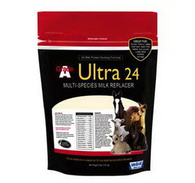 Milk Products 01-7428-0217 Grade A&#174; Ultra 24 Multi-Species Milk Replacer 8 Lb Bag
