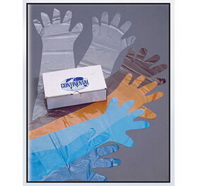 Continental B6-1306 Polyethylene Gloves - Shoulder Lengeth - Brown - 100/Pkg