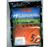 Ytex 7902051 All American 4 Star Two Piece Cow & Calf Ear Tags Orange Large #51-75
