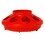Miller 806RED Plastic Feeder Base - Quart - Red - Each, Price/Each