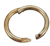 Behlen 7002 Ideal® Brass Bull Ring - 3In - Each