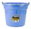 Behlen P20FBBERRYBLUE Flat Back Plastic Bucket - Berry Blue -20 Quart - Each, Price/Each