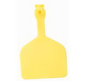 Behlen 700 2500-276 One-Piece Feedlot Ear Tags Blank Yellow 50 Count
