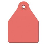 Behlen AT-CALF/GSM-R Agritag® Blank Large Calf Tag - Red - 25/Bag