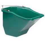 Behlen BB20GREEN Plastic Better Bucket - 20 Quart - Green - Each