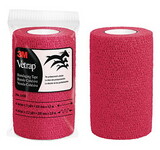 Behlen 1410R 3M™ Vetrap™ Bandaging Tape - Red - 4In X 5Yd - Each